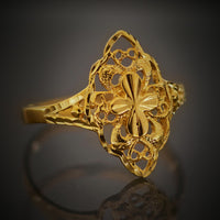 Anillo Modelo Antiguo Oro 5