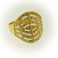 Anillo de Oro 10k para Mujer Estilo Semanario, Semanario de Oro