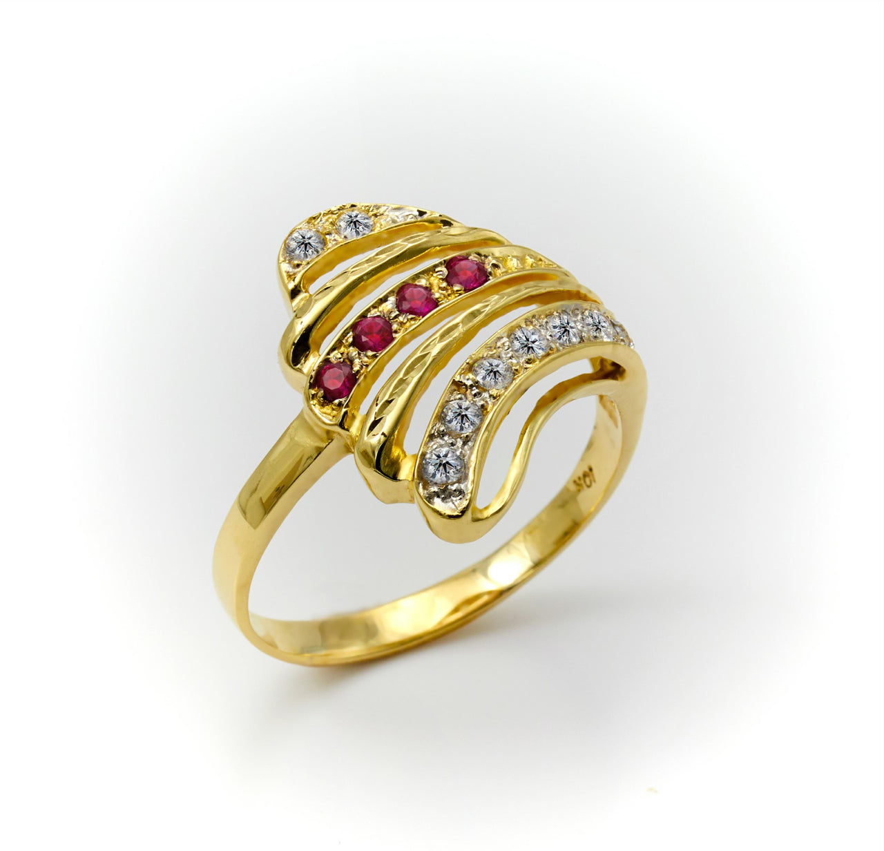 Anillo Concha de Oro