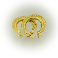 Argollas Pequeñas de Oro, Modelo#3