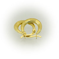 Argollas Pequeñas de Oro, Modelo#4