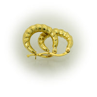 Argollas Pequeñas de Oro, Modelo#5