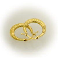 Argollas Pequeñas de Oro, Modelo#7
