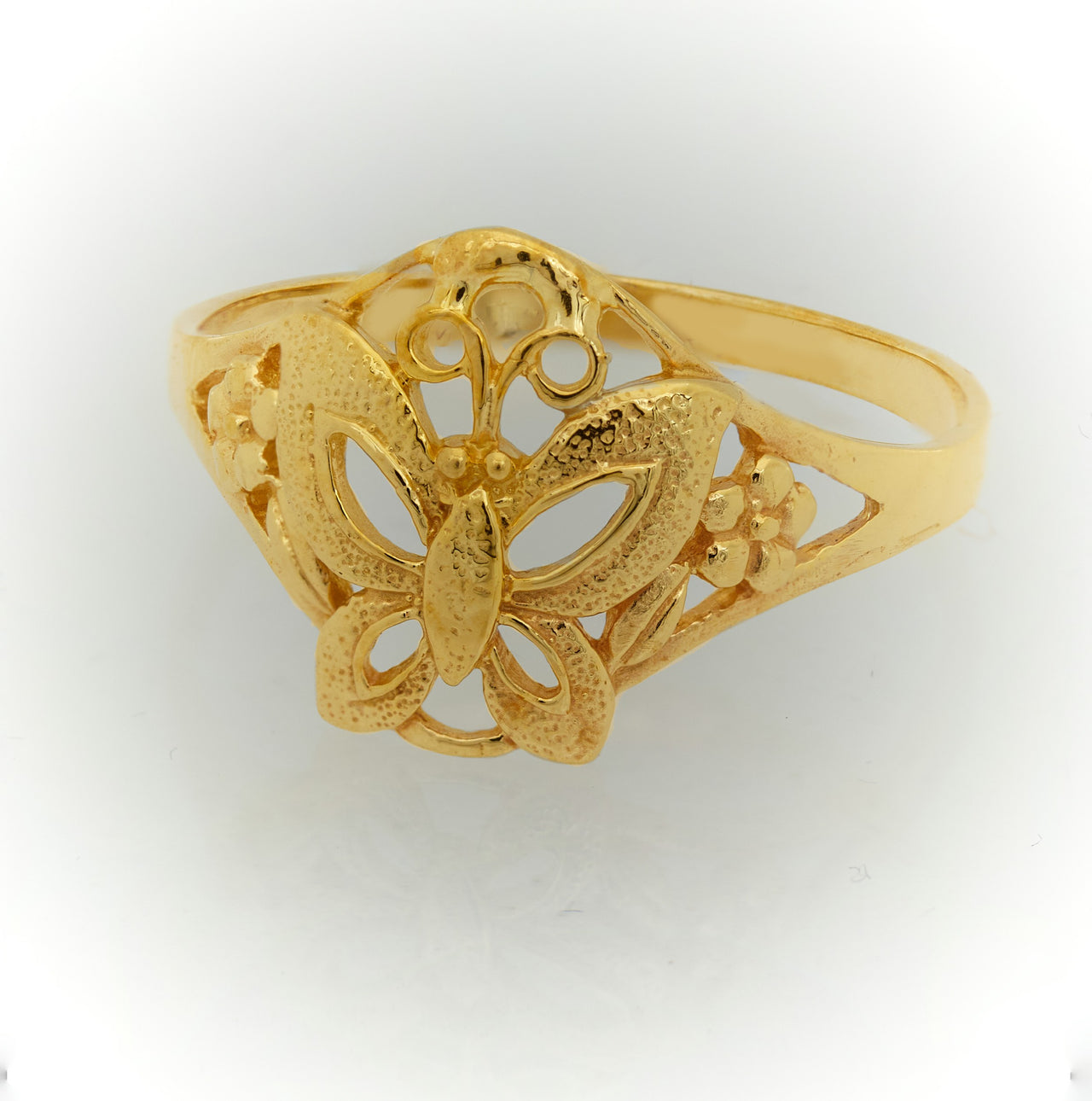 Anillo Mariposa de Oro 10k 1