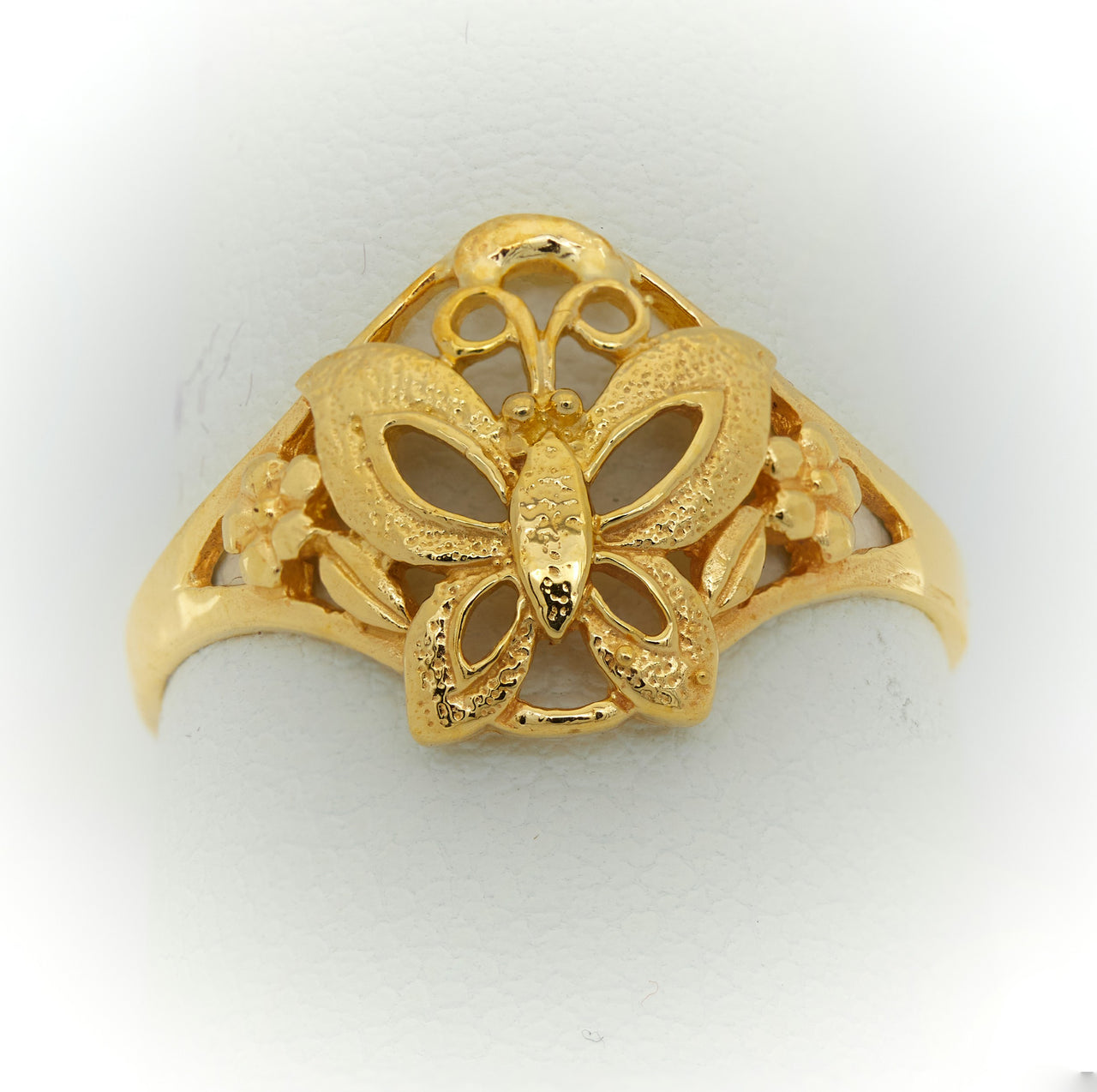 Anillo Mariposa de Oro 10k 2