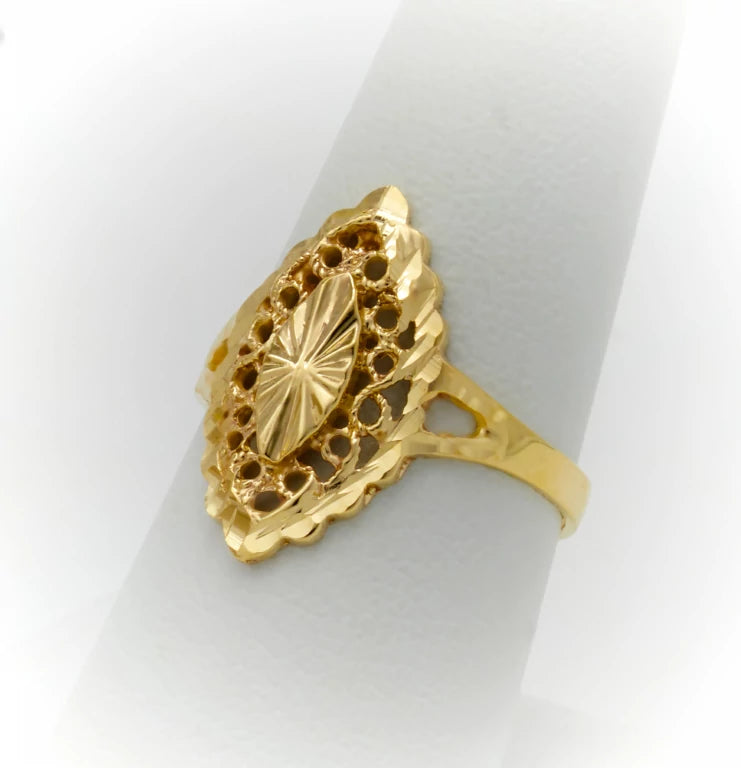 Anillo de Oro filigrana