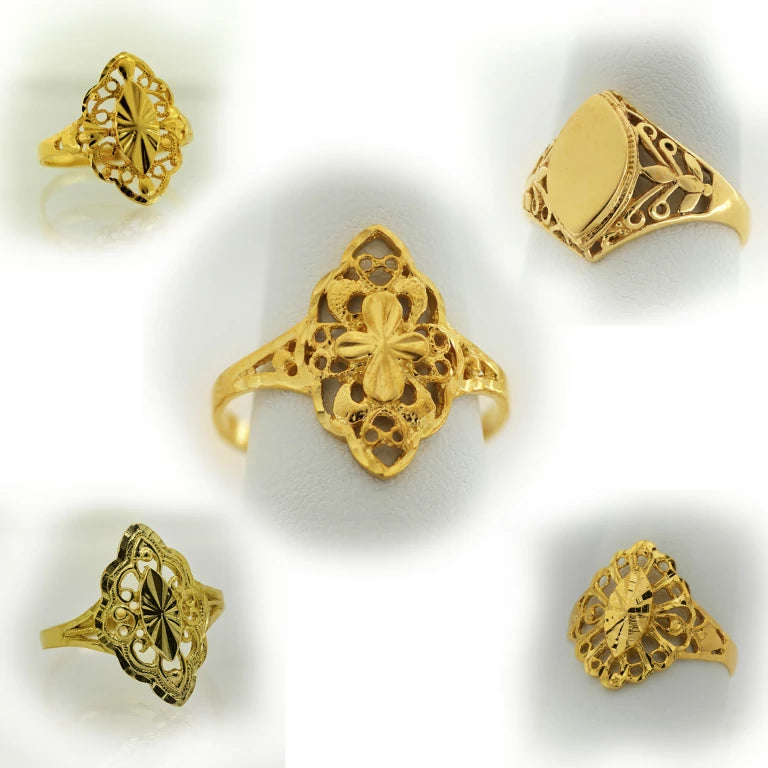 Los Mejores Anillos Antiguos de Oro para Mujeres