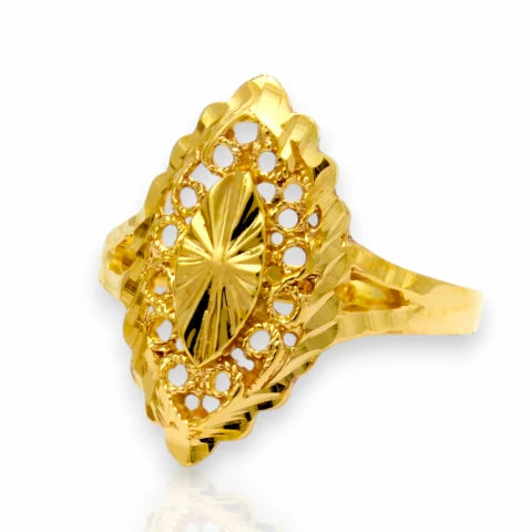 Anillo estilo aniguo de filigrana