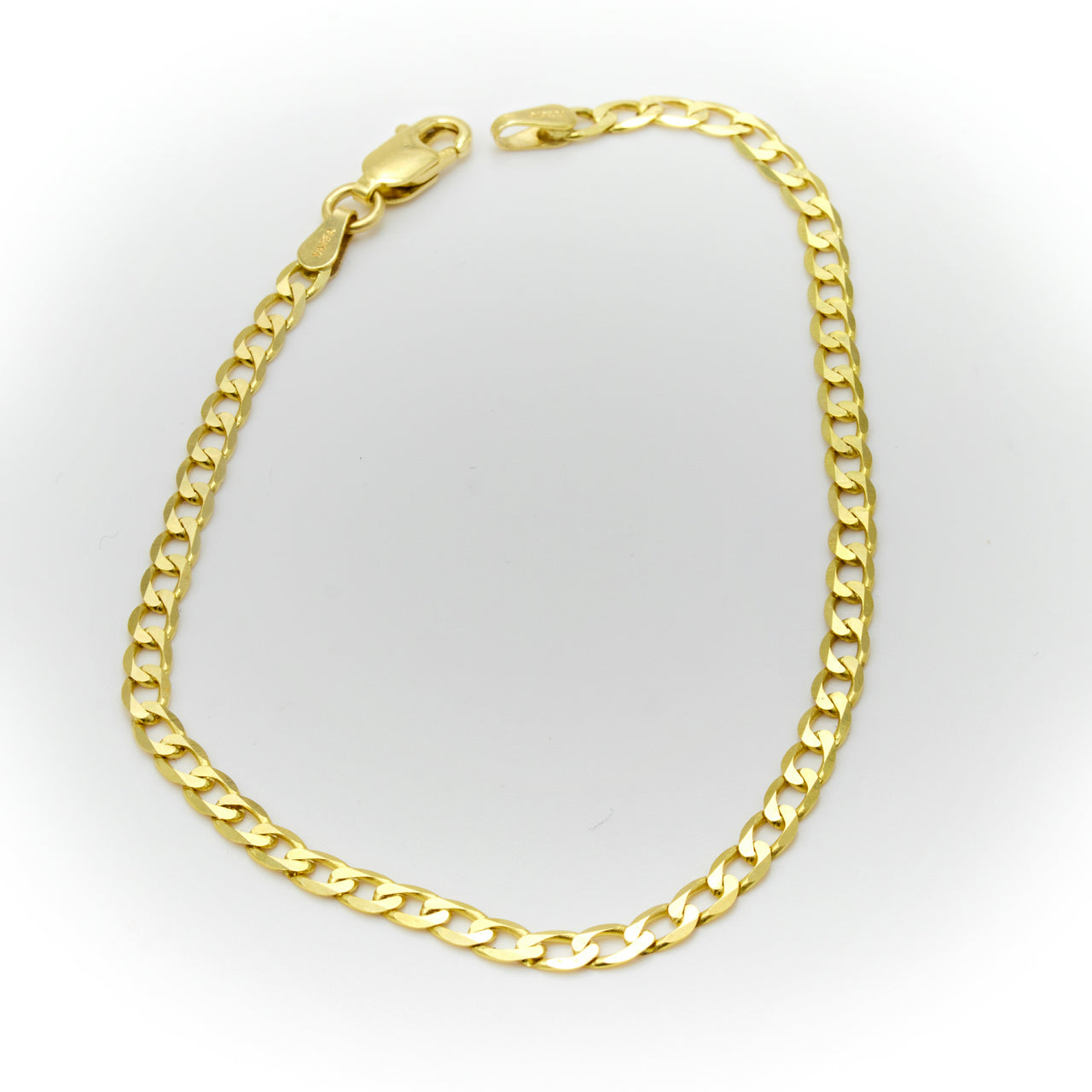 pulso de oro para mujer de vista frontal