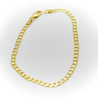 pulso de oro para mujer de vista frontal