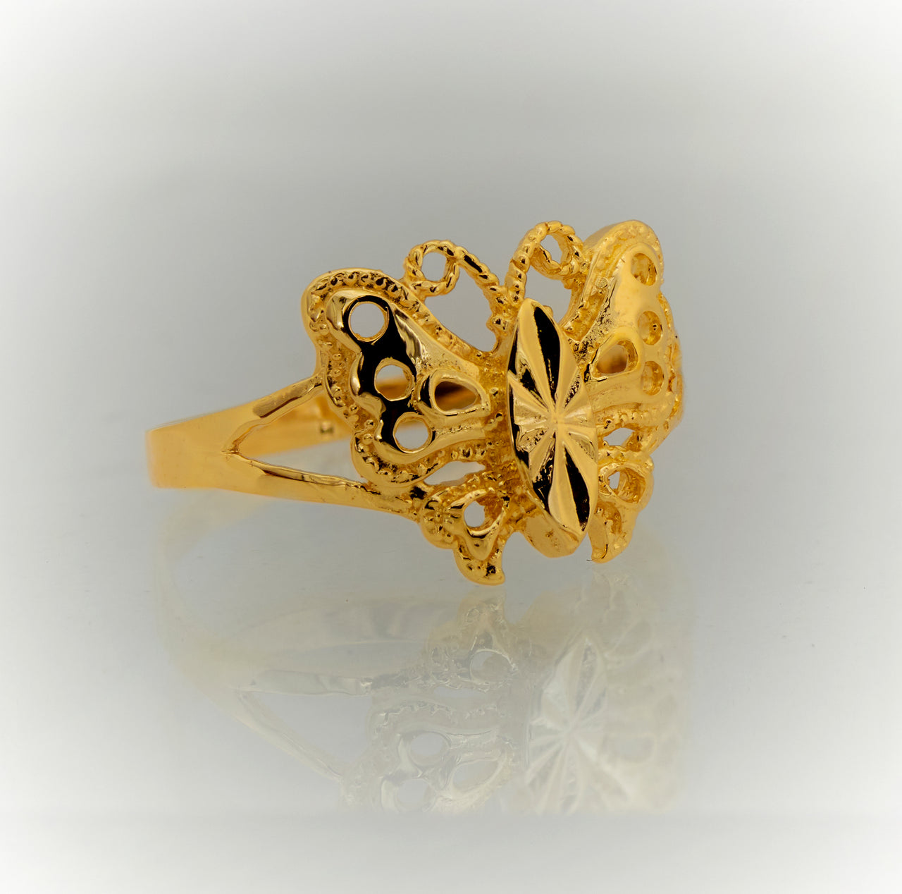 Anillo de Mariposa para Niña