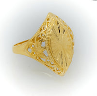 10K Non Stone Gold Ring Anillo sin Piedra de Oro 10k - Acosta´s jewelry