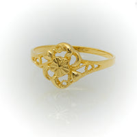 10K Non Stone Gold Ring Anillo sin Piedra de Oro 10k - Acosta´s jewelry