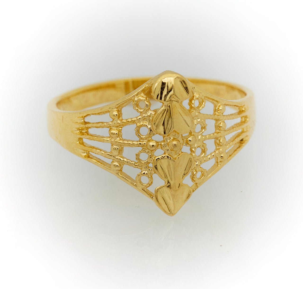 10K Non Stone Gold Ring Anillo sin Piedra de Oro 10k - Acosta´s jewelry