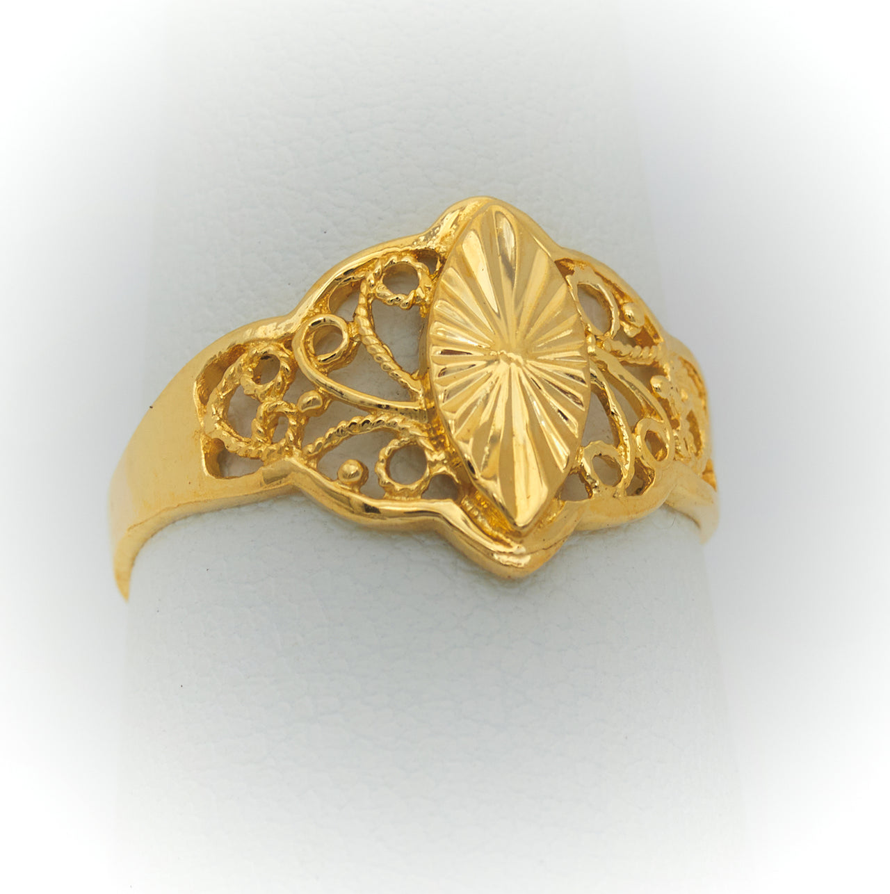 10K Non Stone Gold Ring Anillo sin Piedra de Oro 10k - Acosta´s jewelry