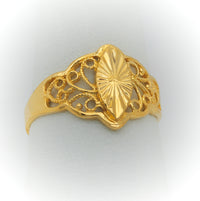 10K Non Stone Gold Ring Anillo sin Piedra de Oro 10k - Acosta´s jewelry