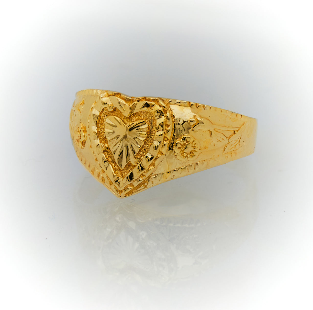 10K Non Stone Gold Ring Anillo sin Piedra de Oro 10k - Acosta´s jewelry