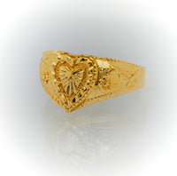 10K Non Stone Gold Ring Anillo sin Piedra de Oro 10k - Acosta´s jewelry