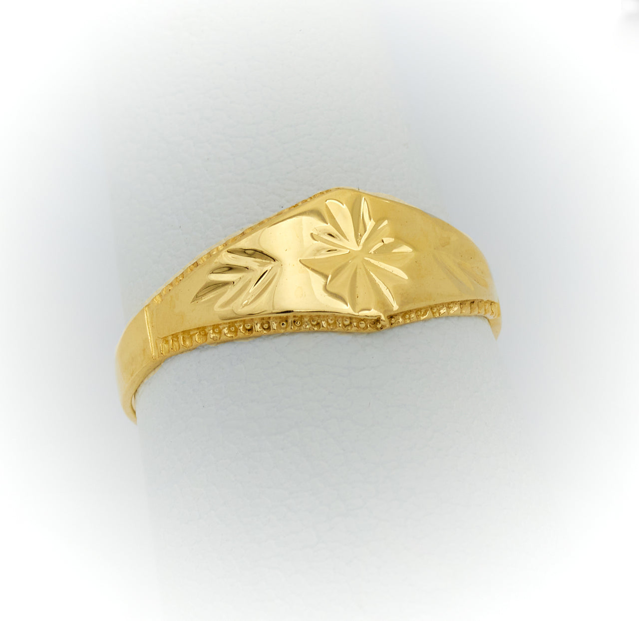 10K Non Stone Gold Ring Anillo sin Piedra de Oro 10k - Acosta´s jewelry