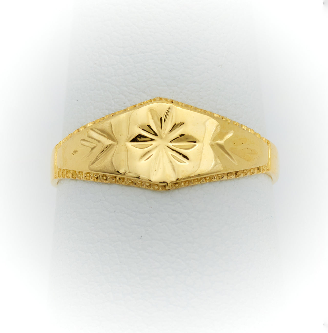 Anillo Aliaza de oro