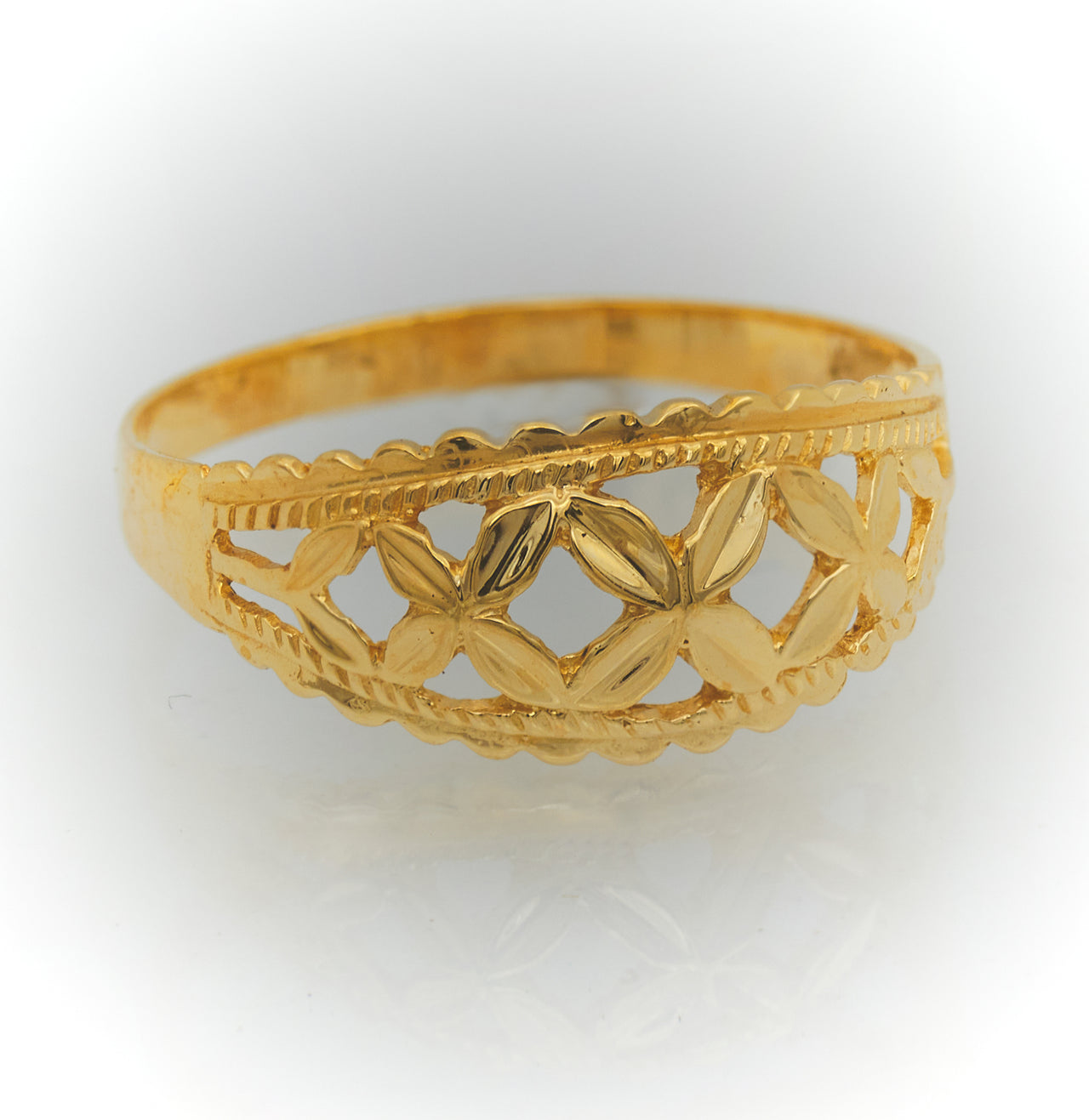 10K Non Stone Gold Ring Anillo sin Piedra de Oro 10k - Acosta´s jewelry