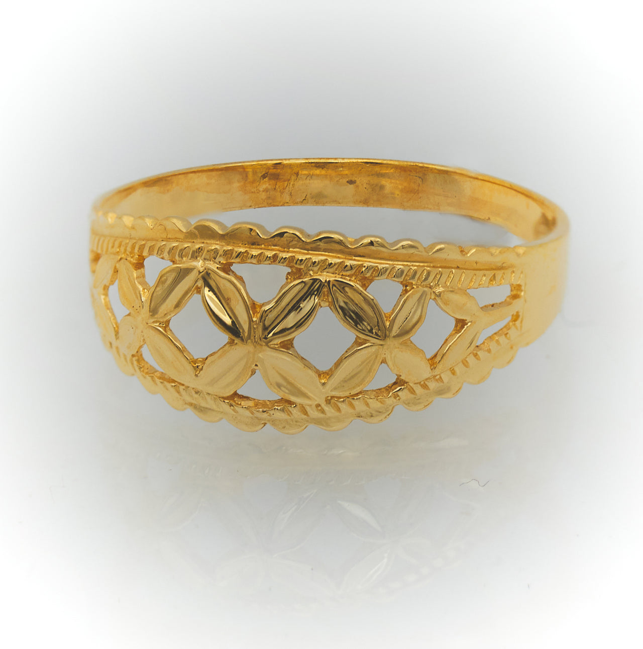 10K Non Stone Gold Ring Anillo sin Piedra de Oro 10k - Acosta´s jewelry