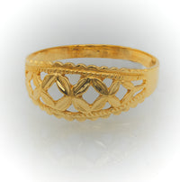 10K Non Stone Gold Ring Anillo sin Piedra de Oro 10k - Acosta´s jewelry