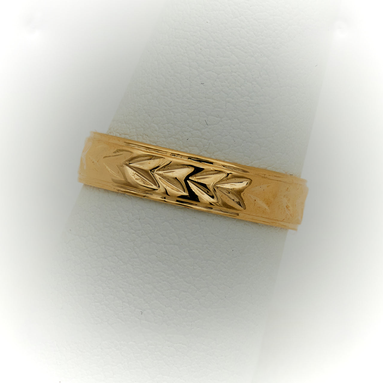 Anillo de Compromiso de Oro 10k o 14k para Hombre, Estilo Alianza con Diseños