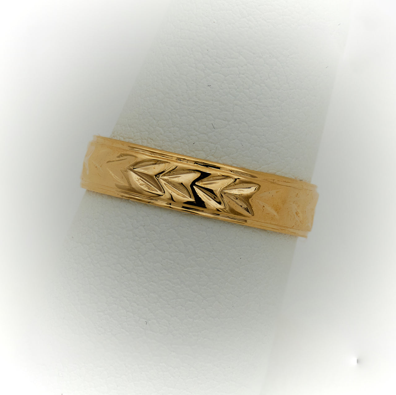 Anillo de Compromiso de Oro 10k o 14k para Hombre, Estilo Alianza con Diseños
