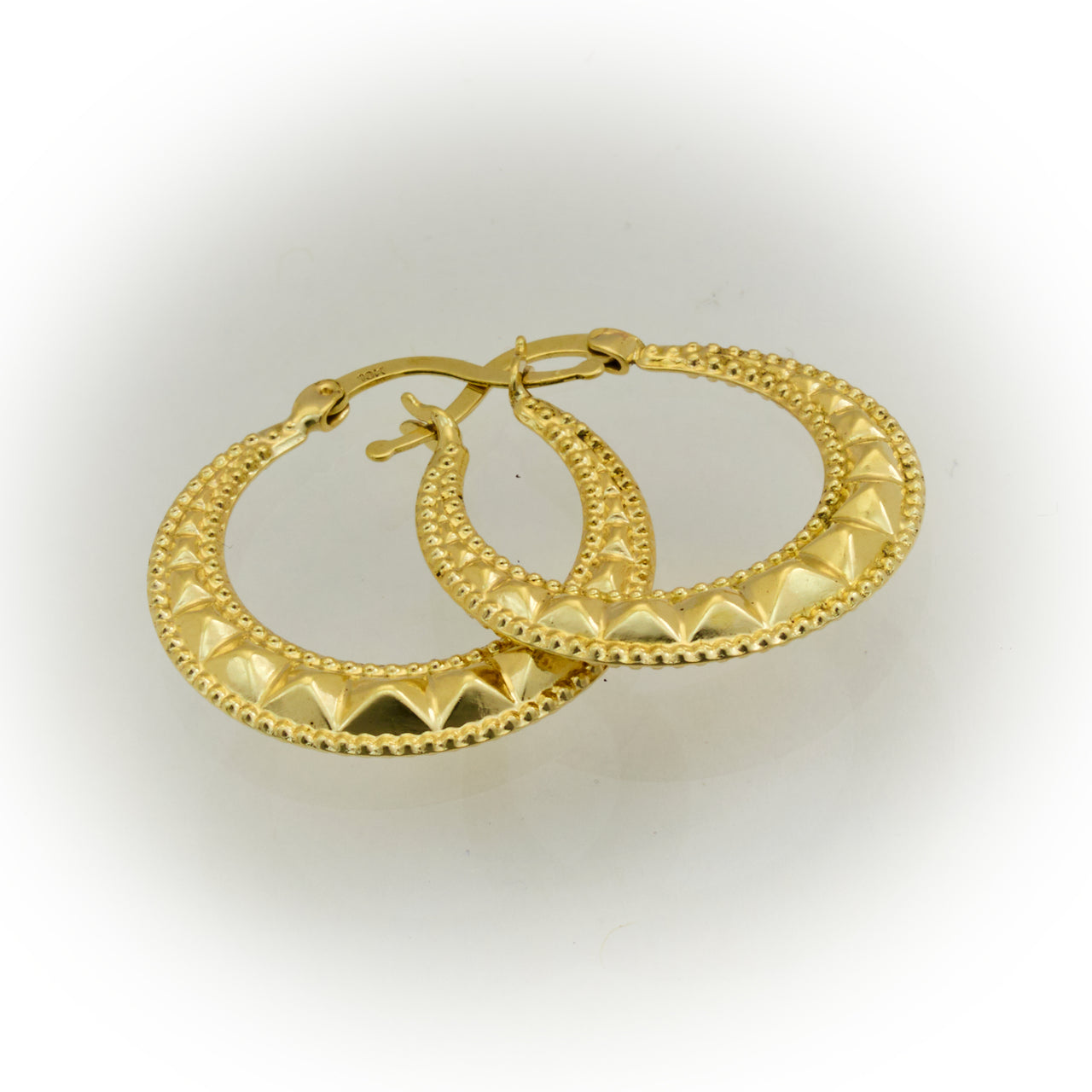 Aretes Argollas de Oro 10k para Mujer – Acosta´s jewelry