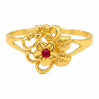 Anillo de Flor Simple para Mujeres o para Niñas