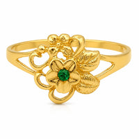 Anillo de Flor Simple para Mujeres o para Niñas