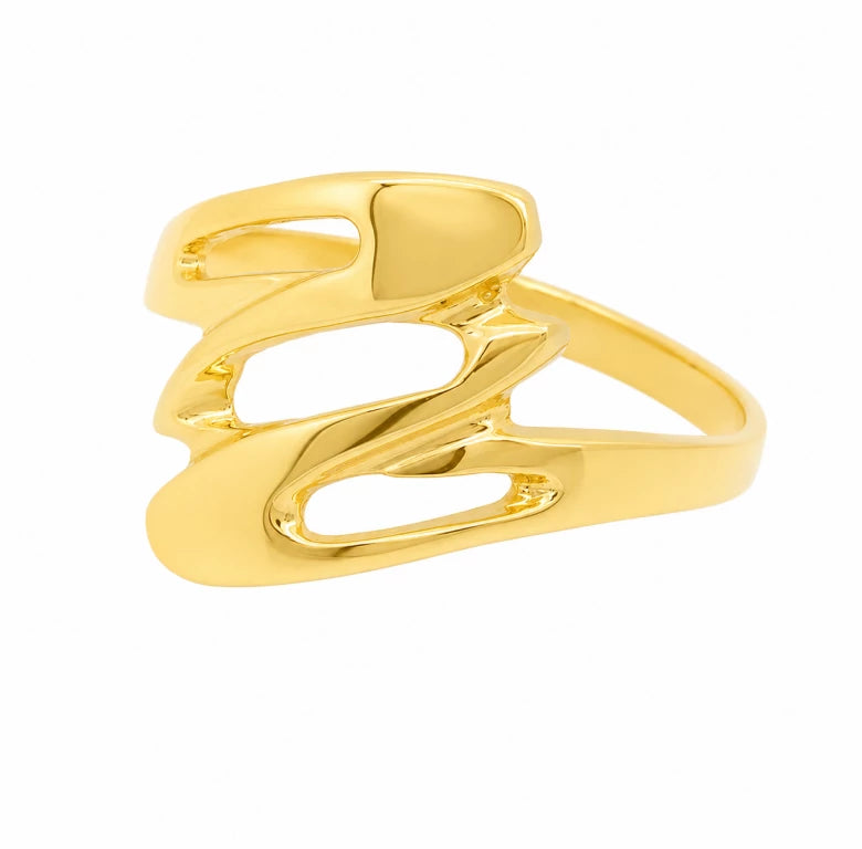 lateral.webpAnillo de oro para mujer con diseño doble punta calado, vista lateral