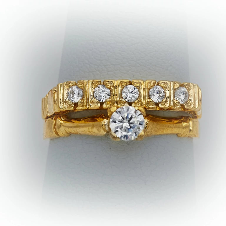 anillos de promesa para mujer tradicionales en oro real de 14k y 10k