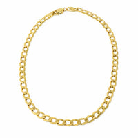 Tobillera de oro de 3.45 mm con eslabones brillantes, cadena para el pie de ancho medio y pulsera para el pie para mujer.