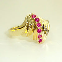 Thumbnail for 10K Women Gold Ring with Stone Anillo de Mujer con Piedra de Oro 10k - Acosta´s jewelry