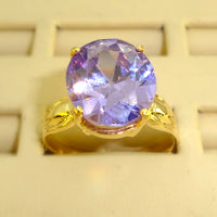 Thumbnail for 10K Women Gold Ring with Stone Anillo de Mujer con Piedra de Oro 10k - Acosta´s jewelry