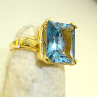 Thumbnail for 10K Women Gold Ring with Stone Anillo de Mujer con Piedra de Oro 10k - Acosta´s jewelry