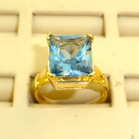 Thumbnail for 10K Women Gold Ring with Stone Anillo de Mujer con Piedra de Oro 10k - Acosta´s jewelry