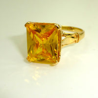 Thumbnail for 10K Women Gold Ring with Stone Anillo de Mujer con Piedra de Oro 10k - Acosta´s jewelry