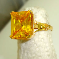 Thumbnail for 10K Women Gold Ring with Stone Anillo de Mujer con Piedra de Oro 10k - Acosta´s jewelry