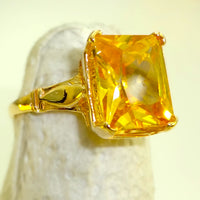 Thumbnail for 10K Women Gold Ring with Stone Anillo de Mujer con Piedra de Oro 10k - Acosta´s jewelry