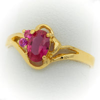 Thumbnail for 10K Women Gold Ring with Stone Anillo de Mujer con Piedra de Oro 10k - Acosta´s jewelry